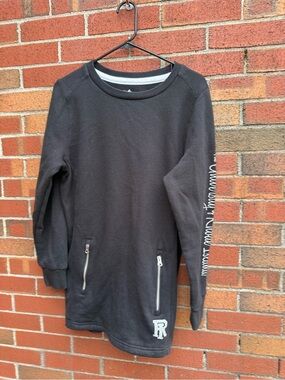 Charles River Apparel University of Rhode Island URI Black Tunic Sweatshirt